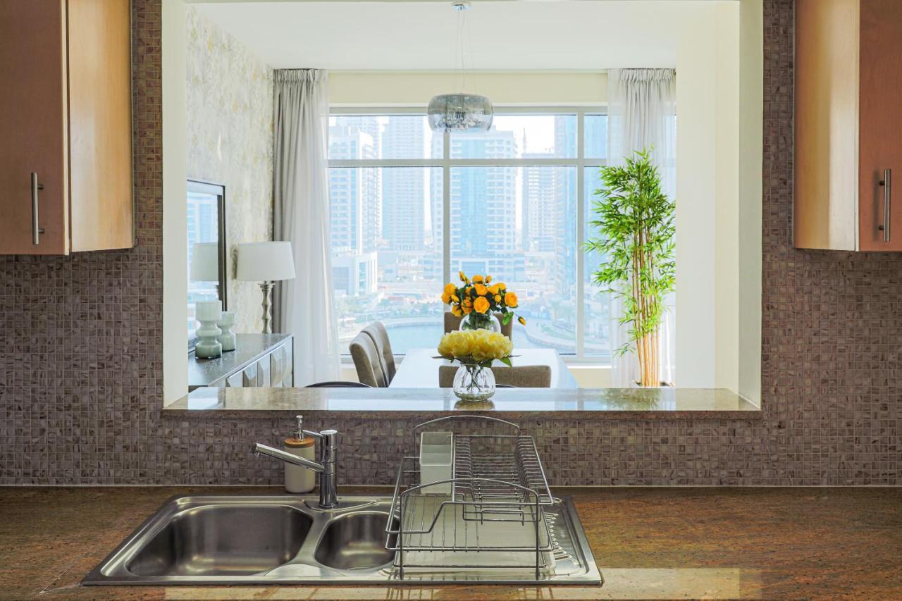 Nasma Luxury Stays - Pastel-Colored Apt With Jaw-Dropping Marina Views Dubaj Zewnętrze zdjęcie